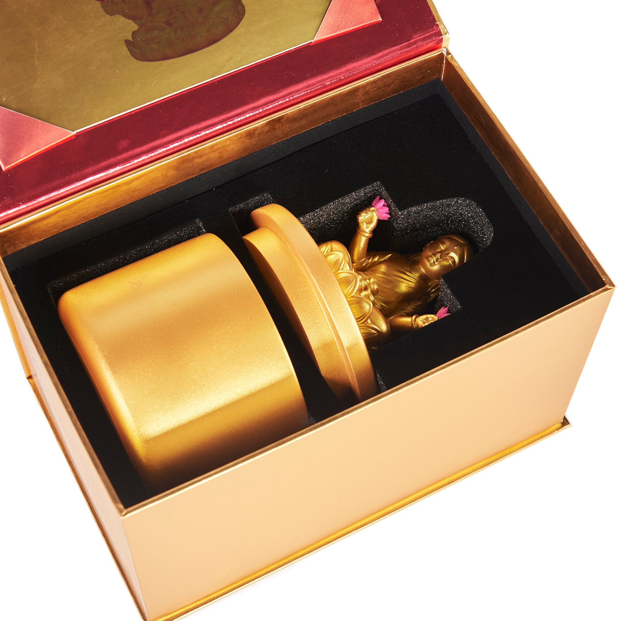 Lumina Noir | Cassis-Rose-Patchouli | Bougie parfumée en céramique - 17 cm