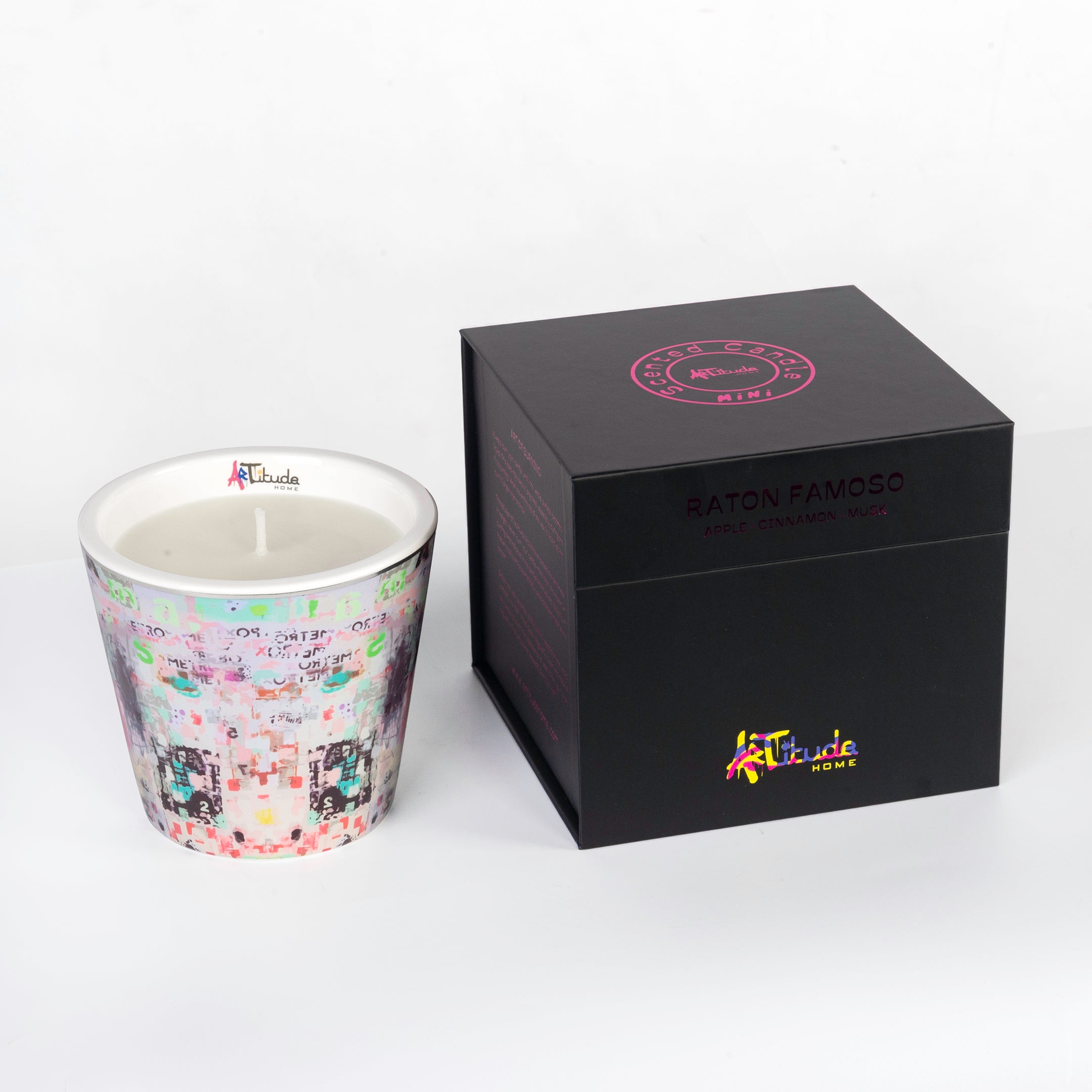 Bougie parfumée Raton Famoso, 10 cm