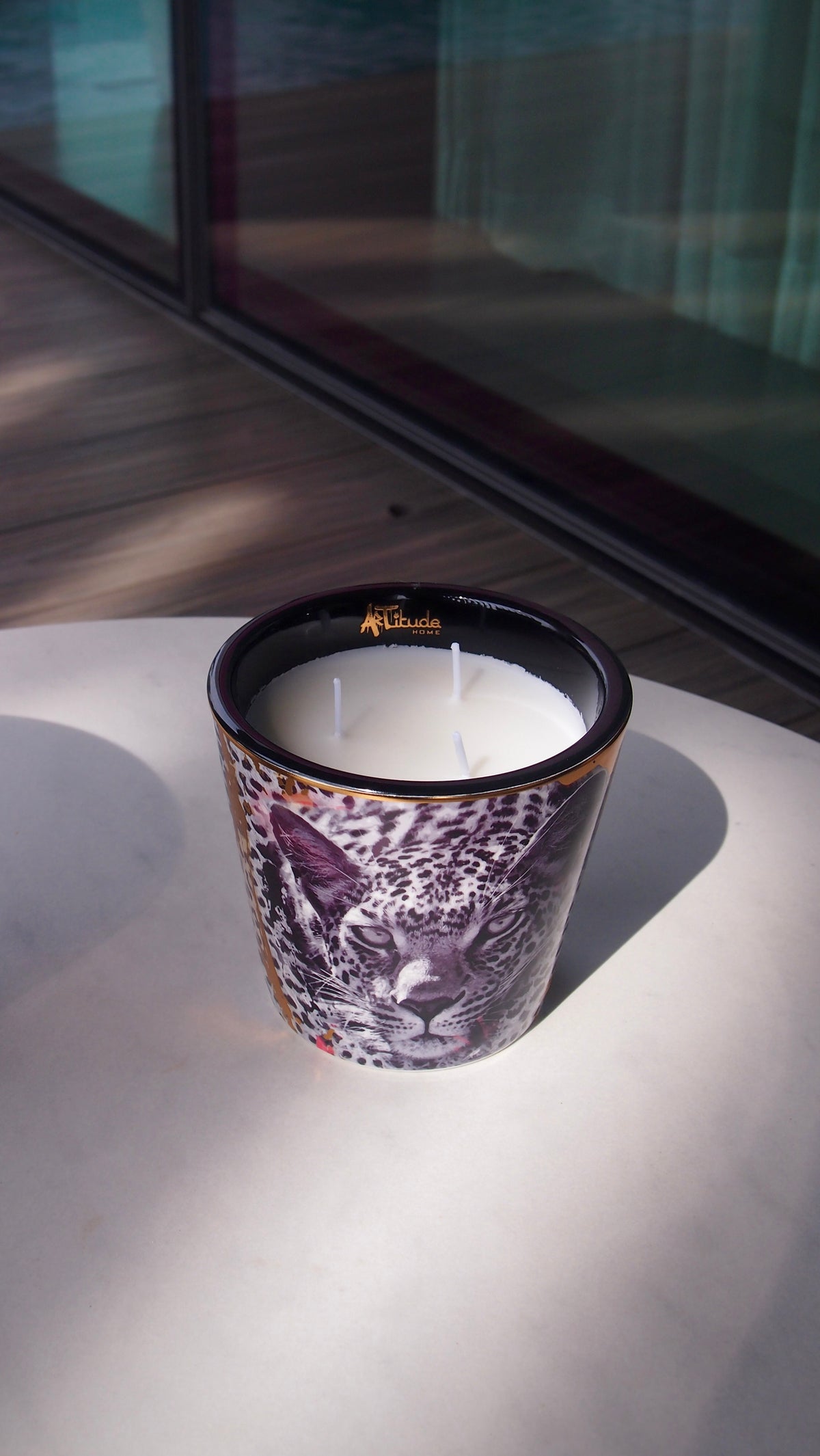 Bougie parfumée Savannah Nights en céramique 10 cm | 16 cm | 24 cm