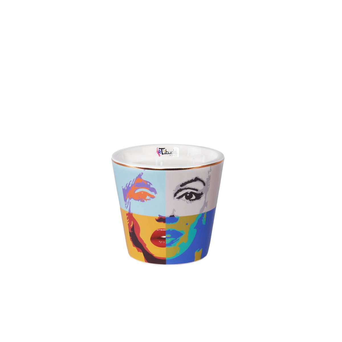 Bougie parfumée en céramique Arte Pop - 10 cm | 16 cm | 24 cm