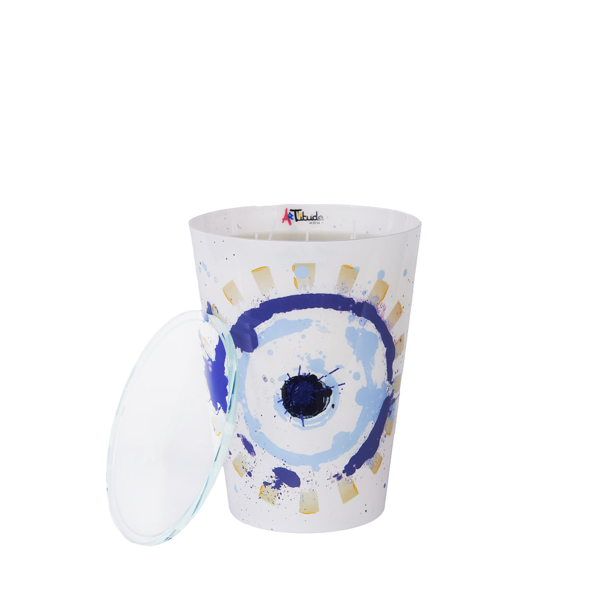 Bougie parfumée en verre Mal De Ojo - 7,5 cm | 10 cm | 16 cm | 24 cm