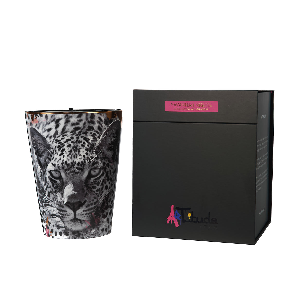 Bougie parfumée Savannah Nights en céramique 10 cm | 16 cm | 24 cm