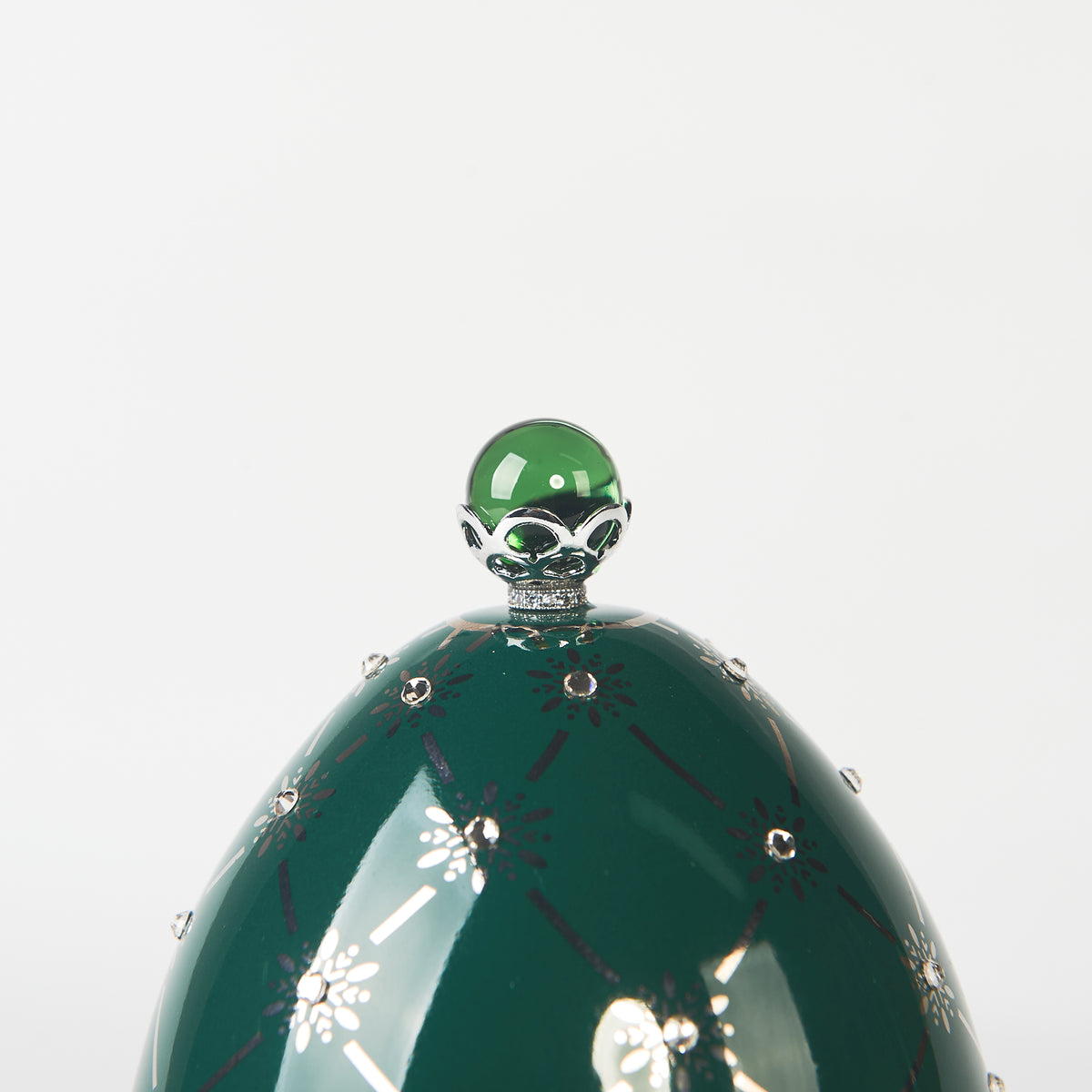 VELA DE HUEVO NAVIDAD VERDE GREEN