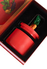 Arte Ganesha | Lys blanc, santal, musc | Bougie parfumée en céramique - 17 cm