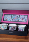 Luxury candle gift set with premium fragrances