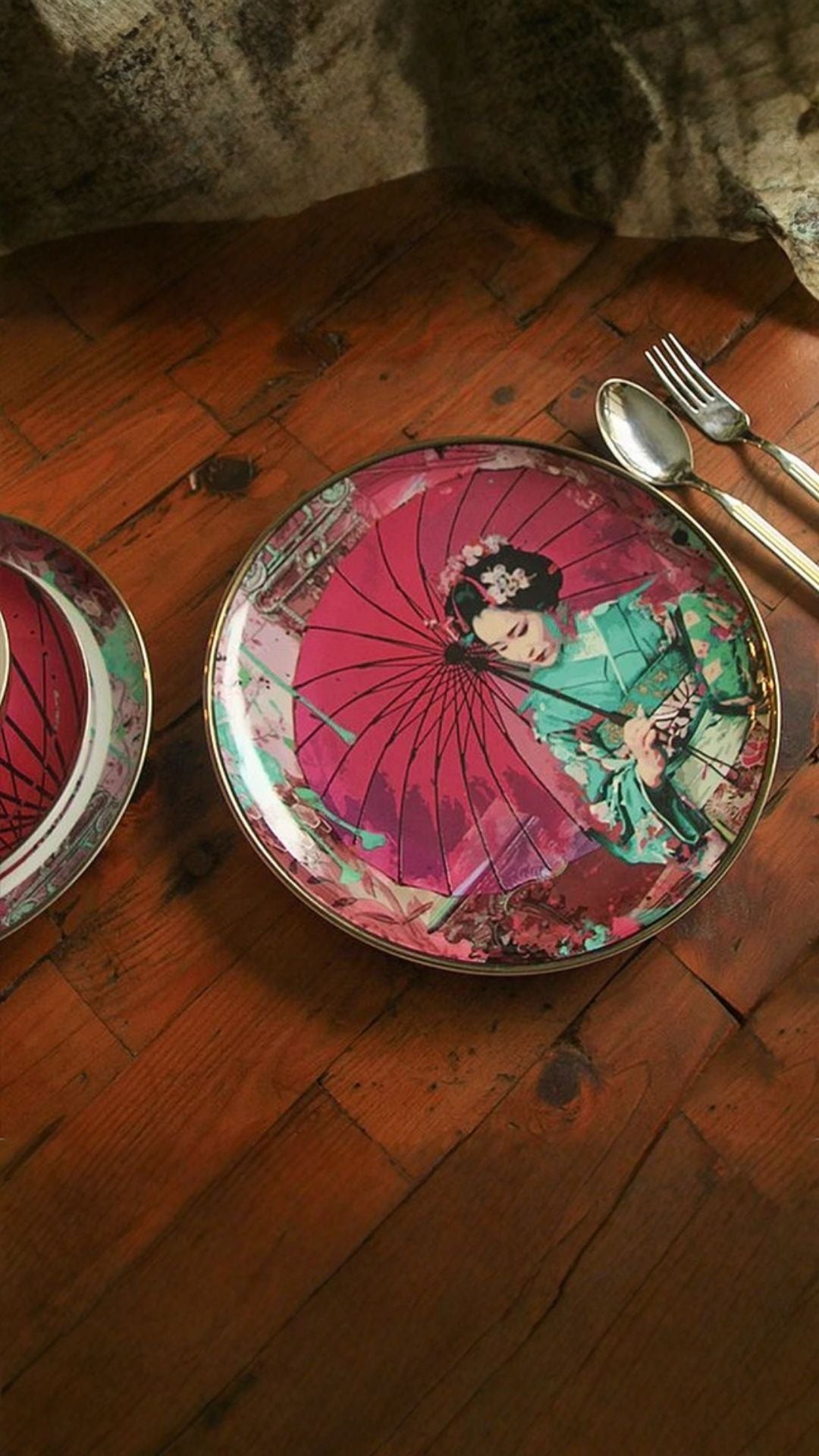 Service de table Geisha at Night - 4 pièces