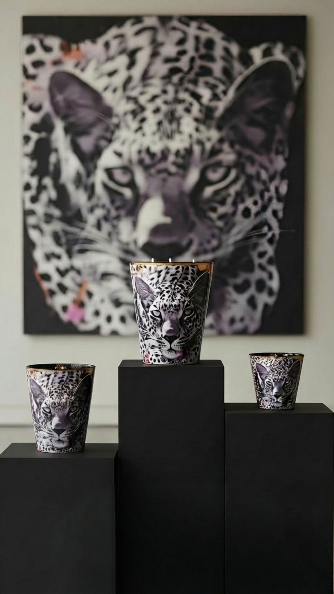 Bougie parfumée Savannah Nights en céramique 10 cm | 16 cm | 24 cm