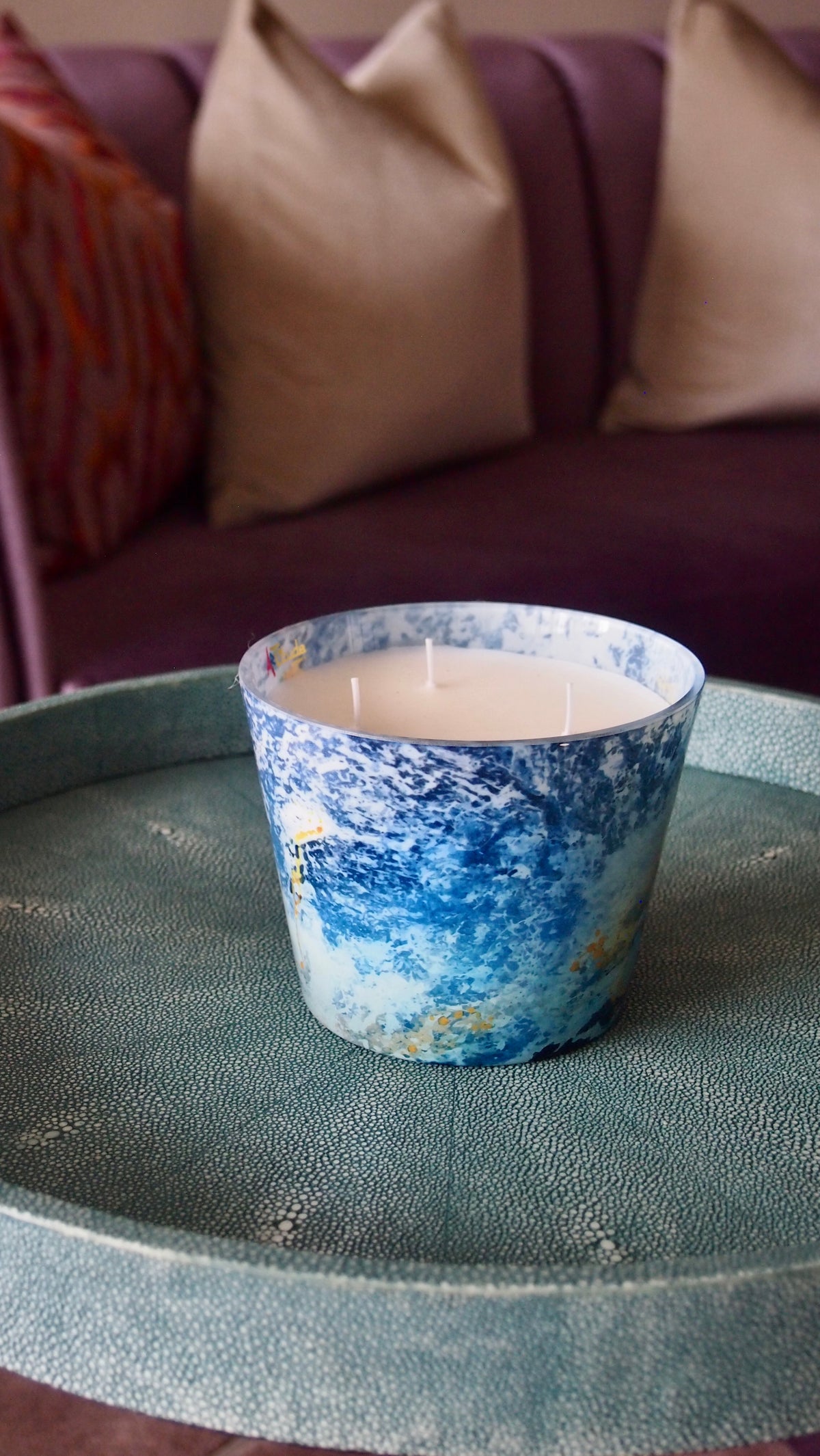 Bougie parfumée en verre Suenos - 7,5 cm | 10 cm | 16 cm | 24 cm