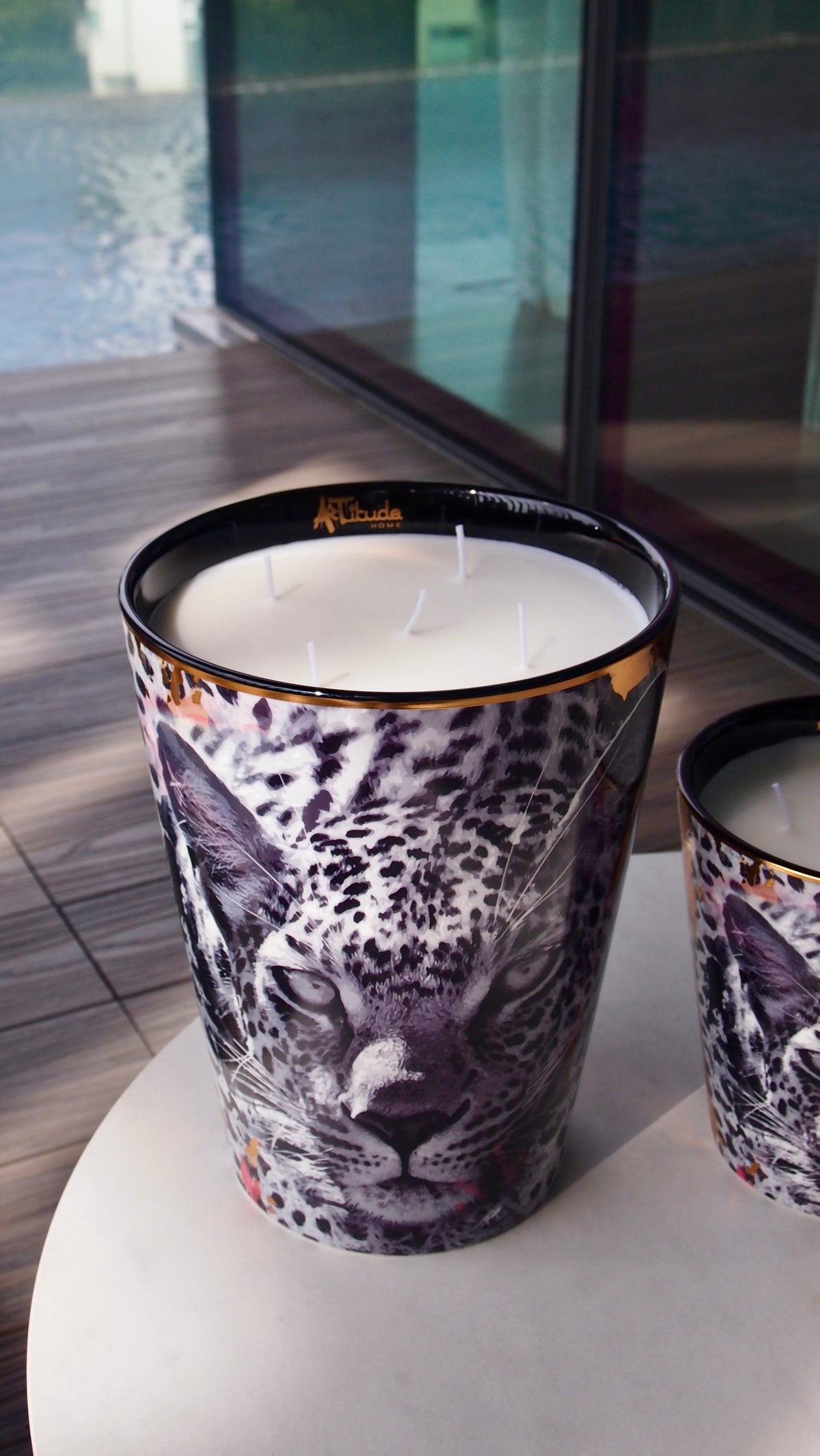 Bougie parfumée Savannah Nights en céramique 10 cm | 16 cm | 24 cm