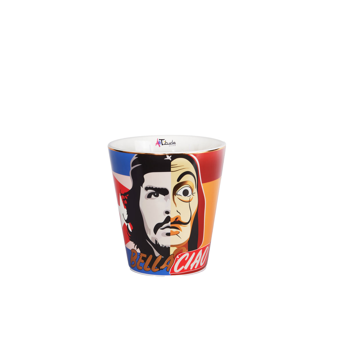 Bougie parfumée en céramique Bella Ciao 10 cm | 16 cm | 24 cm