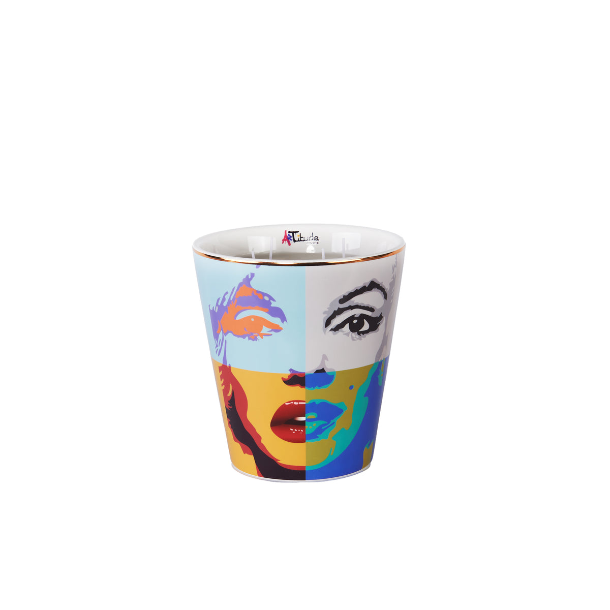 Bougie parfumée en céramique Arte Pop - 10 cm | 16 cm | 24 cm