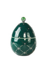 VELA DE HUEVO NAVIDAD VERDE GREEN