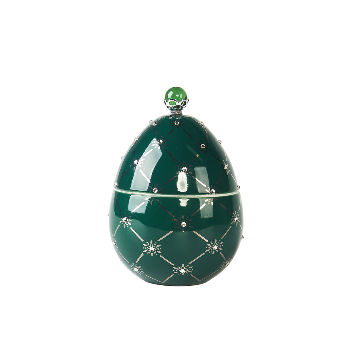 VELA DE HUEVO NAVIDAD VERDE GREEN